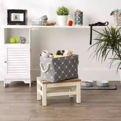 New Trellis Paw Print Storage Basket, 14 in. Baskets & Boxes