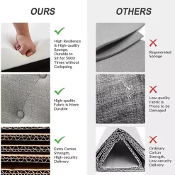 Kirklands Home Accent Chairs|Tufted Swivel Armchair Gray