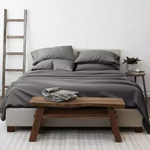 Kirklands Home Bed Sheets|Ultra Soft 6-pc. Queen Sheet Set Gray