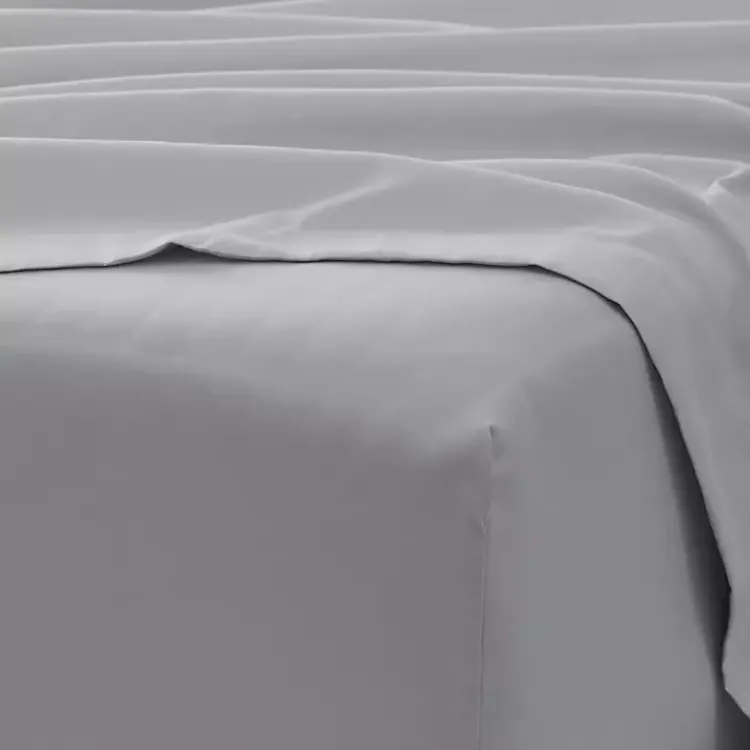 Kirklands Home Bed Sheets|Ultra Soft 3-pc. Twin XL Sheet Set Gray