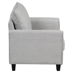 Kirklands Home Accent Chairs|Upholstered Jorden Accent Chair Gray