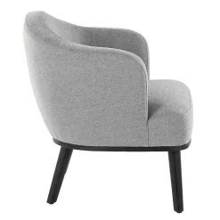 Kirklands Home Accent Chairs|Upholstered Midcentury Modern Accent Chair Gray