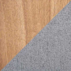 Kirklands Home Benches & Ottomans|Upholstered Ottomans with Tray Tops, Set of 2 Gray