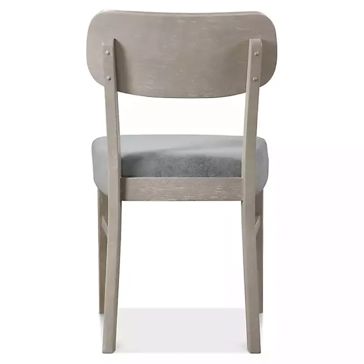 Kirklands Home Dining Chairs|Upholstered Porter Dining Chairs, Set of 2 Gray