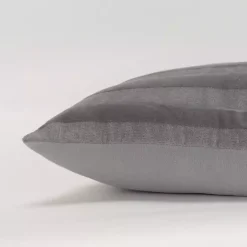 Velvet Abstract Stripe Lumbar Pillow Pillows