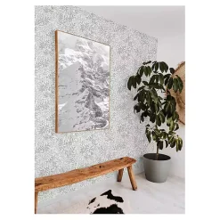Kirklands Home Wall Murals & Wallpaper|Vines Peel & Stick Wallpaper Gray
