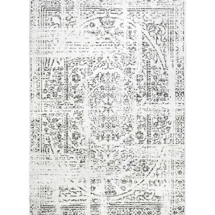 Kirklands Home Area Rugs|Gray Vintage Distressed Area Rug, 12x18