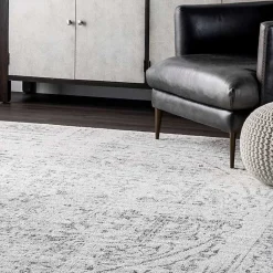 Kirklands Home Area Rugs|Gray Vintage Distressed Area Rug, 12x18
