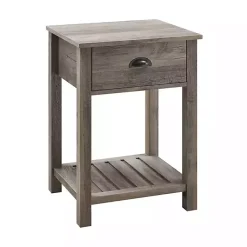 Kirklands Home Accent & End Tables|Wash Country Accent Table Gray