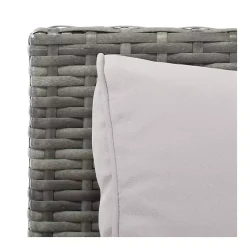 Kirklands Home Outdoor Sets|Wicker 4-pc. Deluxe Outdoor Living Set Gray