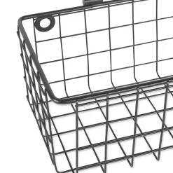 Kirklands Home Shelves|Gray Wire Wall Baskets, Set of 2