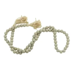 Best Wood Beads Cream Tassel Garland Decorative Accents