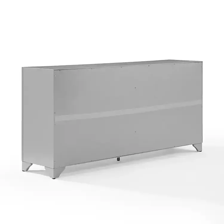 Kirklands Home Cabinets & Sideboards|Wood 4-Door Sideboard Cabinet Gray