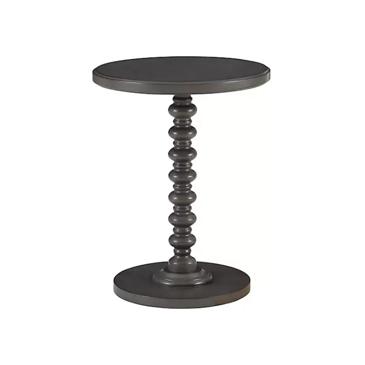 Kirklands Home Accent & End Tables|Wood Spindle Side Table Gray