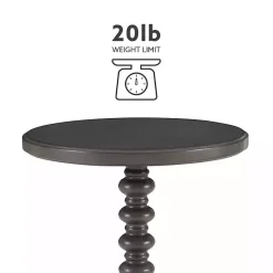 Kirklands Home Accent & End Tables|Wood Spindle Side Table Gray