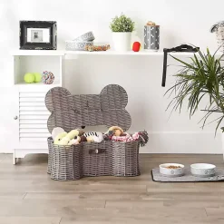 Online Woven Bone Shaped Basket, 21 in. Baskets & Boxes