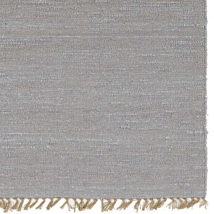 Kirklands Home Area Rugs|Woven Wool and Jute Area Rug, 7x10 Gray