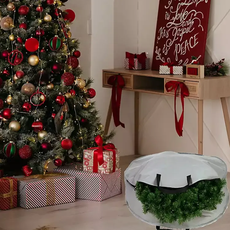 New Wreath Storage Bag, 36 in. Seasonal Storage