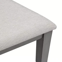 Kirklands Home Dining Chairs|Graywash Wood X-Back Dining Chairs, Set of 2 White