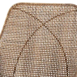 Kirklands Home Dining Chairs|Graywashed Metal Flared Dining Chairs, Set of 2 Brown