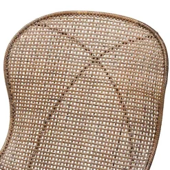 Kirklands Home Dining Chairs|Graywashed Rattan Dining Chairs, Set of 2 Brown