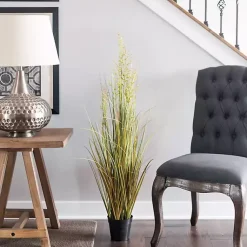 Clearance Green and Brown Potted Grass, 36 in. Trees & Topiaries