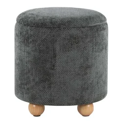 Kirklands Home Benches & Ottomans|Bacci Nesting Ottomans, Set of 2 Green