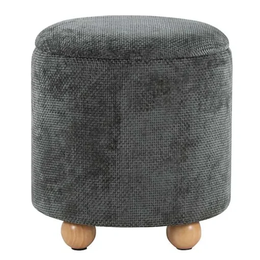 Kirklands Home Benches & Ottomans|Bacci Nesting Ottomans, Set of 2 Green