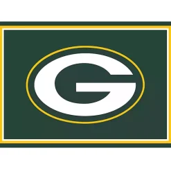 Kirklands Home Area Rugs|Bay Packers Area Rug, 3x4 Green