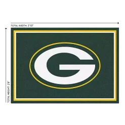 Kirklands Home Area Rugs|Bay Packers Area Rug, 3x4 Green