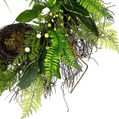 Discount Foliage Bird Nest Wreath Wreaths