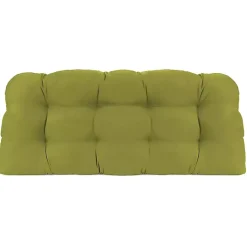 Kirklands Home Outdoor Cushions & Pillows|French Edge 3-pc. Outdoor Wicker Cushion Set Green