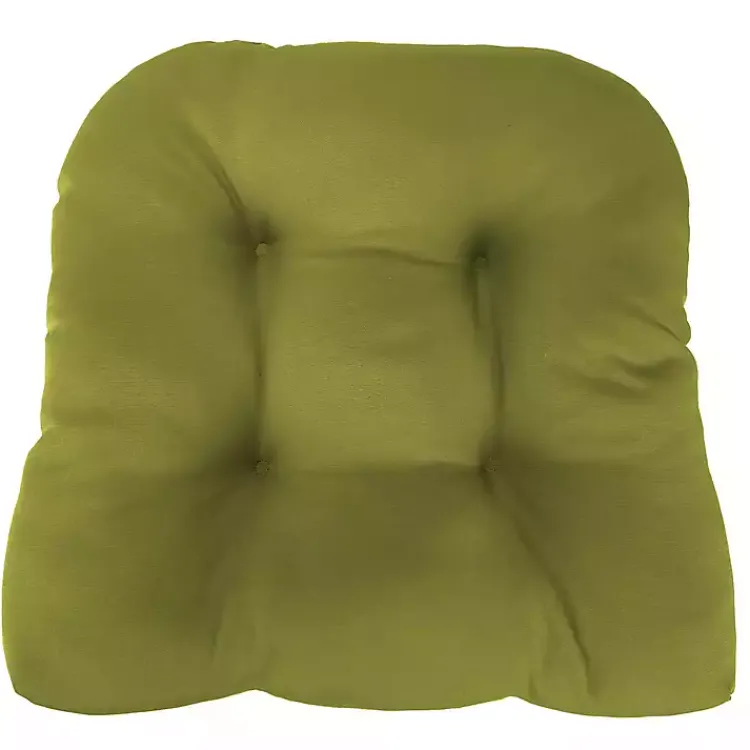 Kirklands Home Outdoor Cushions & Pillows|French Edge 3-pc. Outdoor Wicker Cushion Set Green