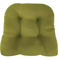 Kirklands Home Outdoor Cushions & Pillows|French Edge 2-pc. Outdoor Wicker Cushion Set Green