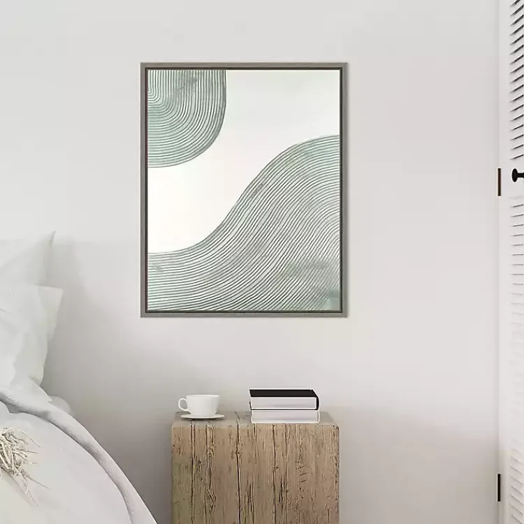 Kirklands Home Canvas Art|Green Get Going Framed Canvas Art Print