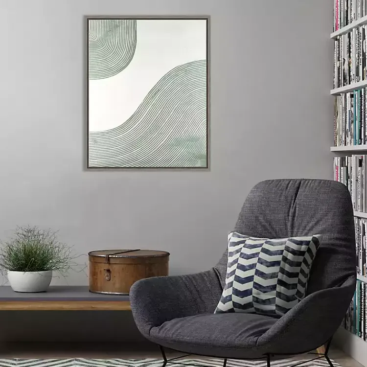 Kirklands Home Canvas Art|Green Get Going Framed Canvas Art Print