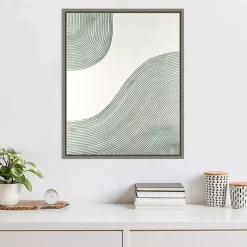 Kirklands Home Canvas Art|Green Get Going Framed Canvas Art Print