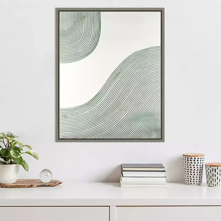 Kirklands Home Canvas Art|Green Get Going Framed Canvas Art Print