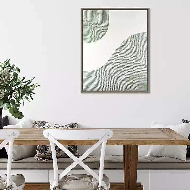 Kirklands Home Canvas Art|Green Get Going Framed Canvas Art Print