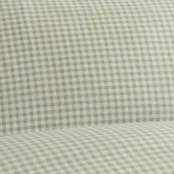 Kirklands Home Bed Sheets|Gingham 4-pc. Queen Sheet Set Green