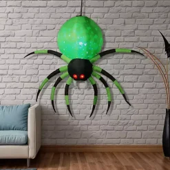 Online Inflatable Disco Light Spider Halloween