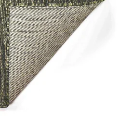 Kirklands Home Outdoor Rugs|Intertwined Santal Outdoor Area Rug, 6x9 Green