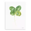 New Green Lucky Clover Canvas Art Print St Patricks Day Decorations