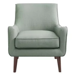 Kirklands Home Accent Chairs|Mid-Century Modern Accent Chair Green