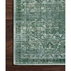 Kirklands Home Outdoor Rugs|Mist Tribal Medallion Outdoor Rug, 5x7 Green