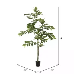 New Green Nandina Potted Tree, 4 ft. Trees & Topiaries