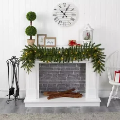 Discount Pine Clear LED Garland Christmas Arrangements & Garland