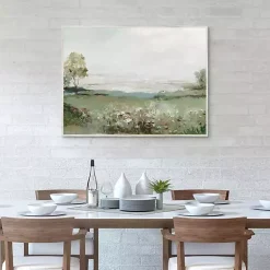 Kirklands Home Canvas Art|Green Prairie Field Framed Canvas Art Print