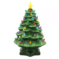 Sale Pre-lit Nostalgic Christmas Tree, 14 in. Christmas Decorations
