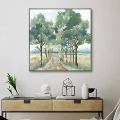 Kirklands Home Canvas Art|Green Reverie Framed Canvas Art Print